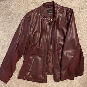 Leather jacket
